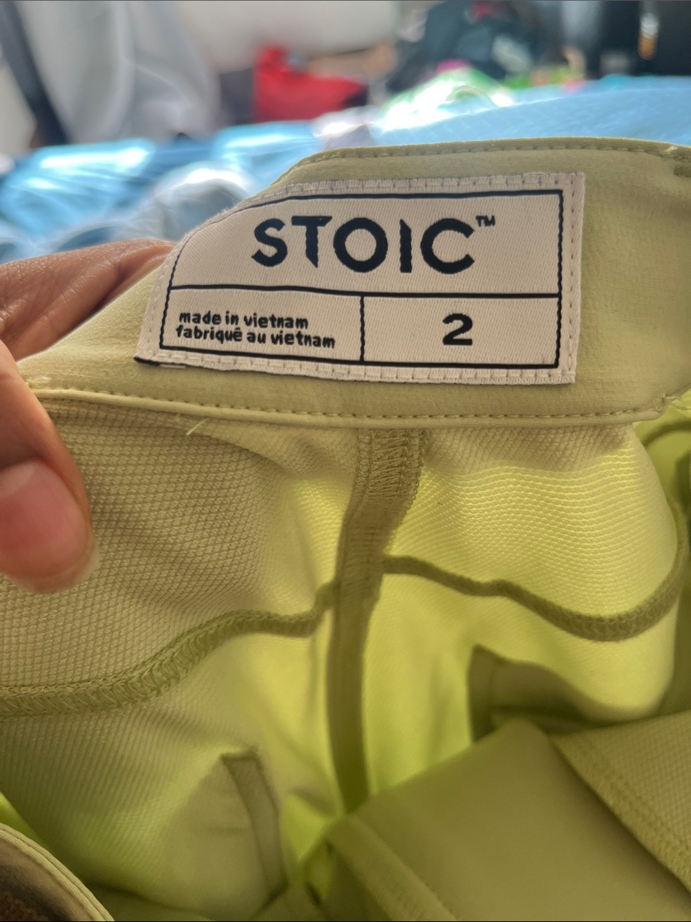 Stoic Women’s Light Sage Cargo Pants with Utility Belt zip off pants - Picture 9 of 11